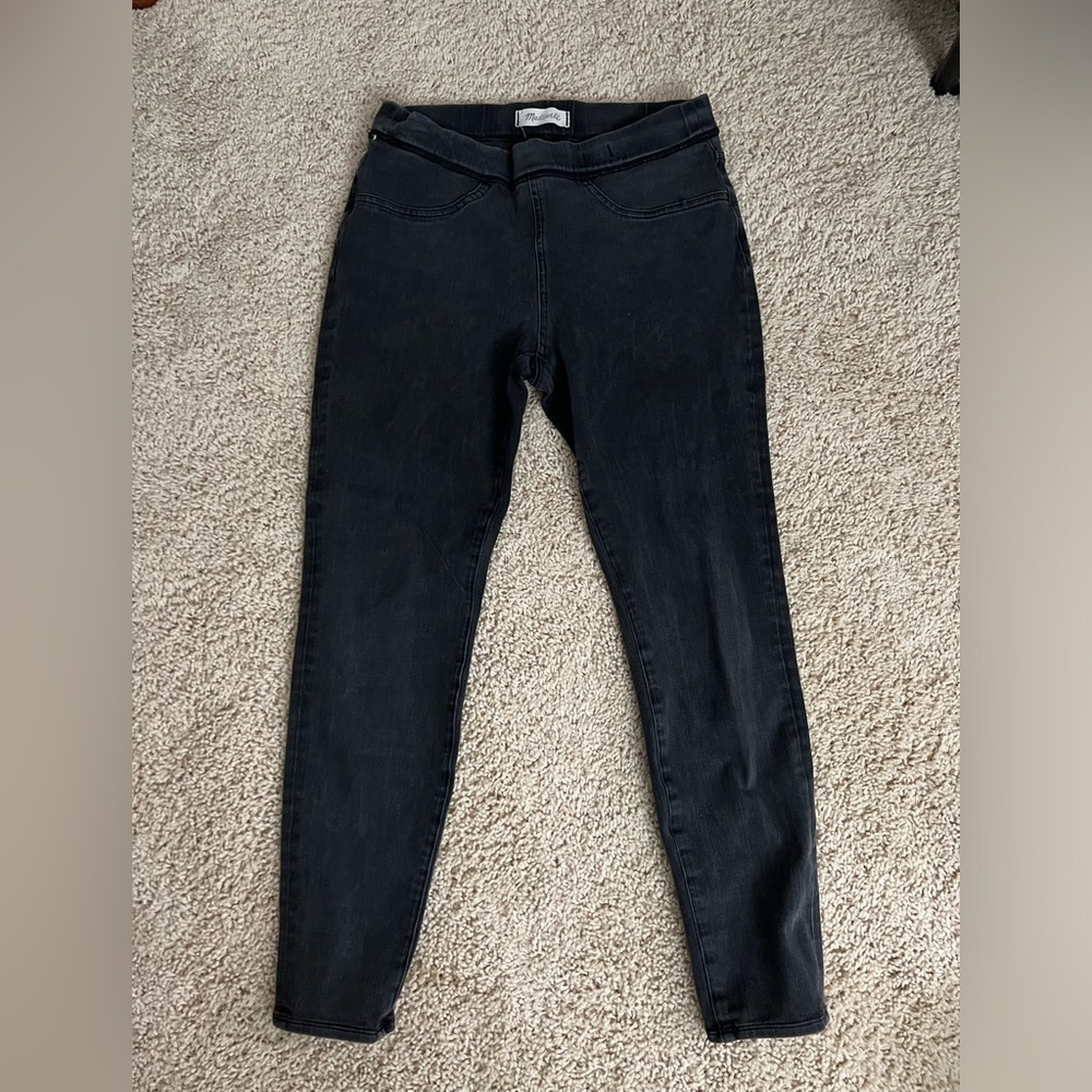 Madewell the Anywhere Jean, black, GUC